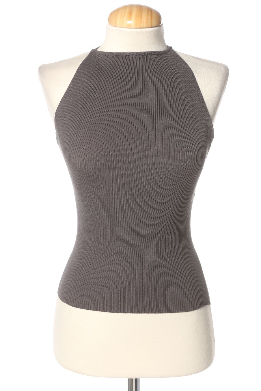 Top Zara de la taille S, de couleur gris