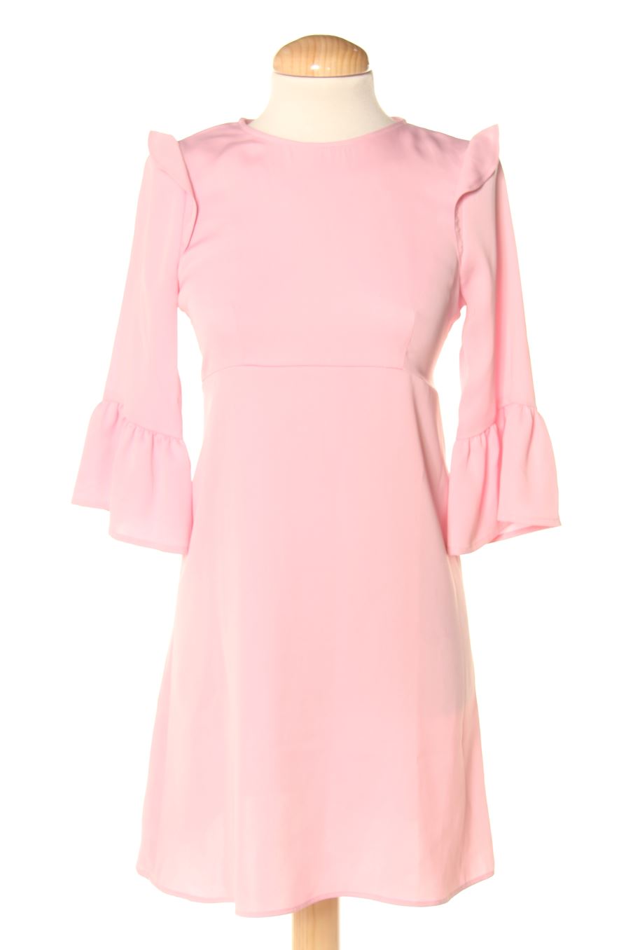 Robe casual Zara de la taille XS, de couleur rose