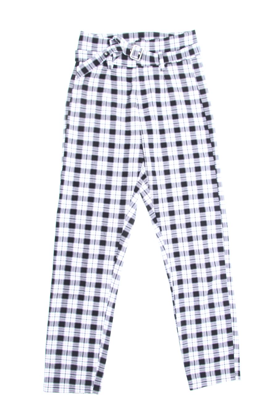 Hose von Bershka Größe 34, Farbe Kariert, für
