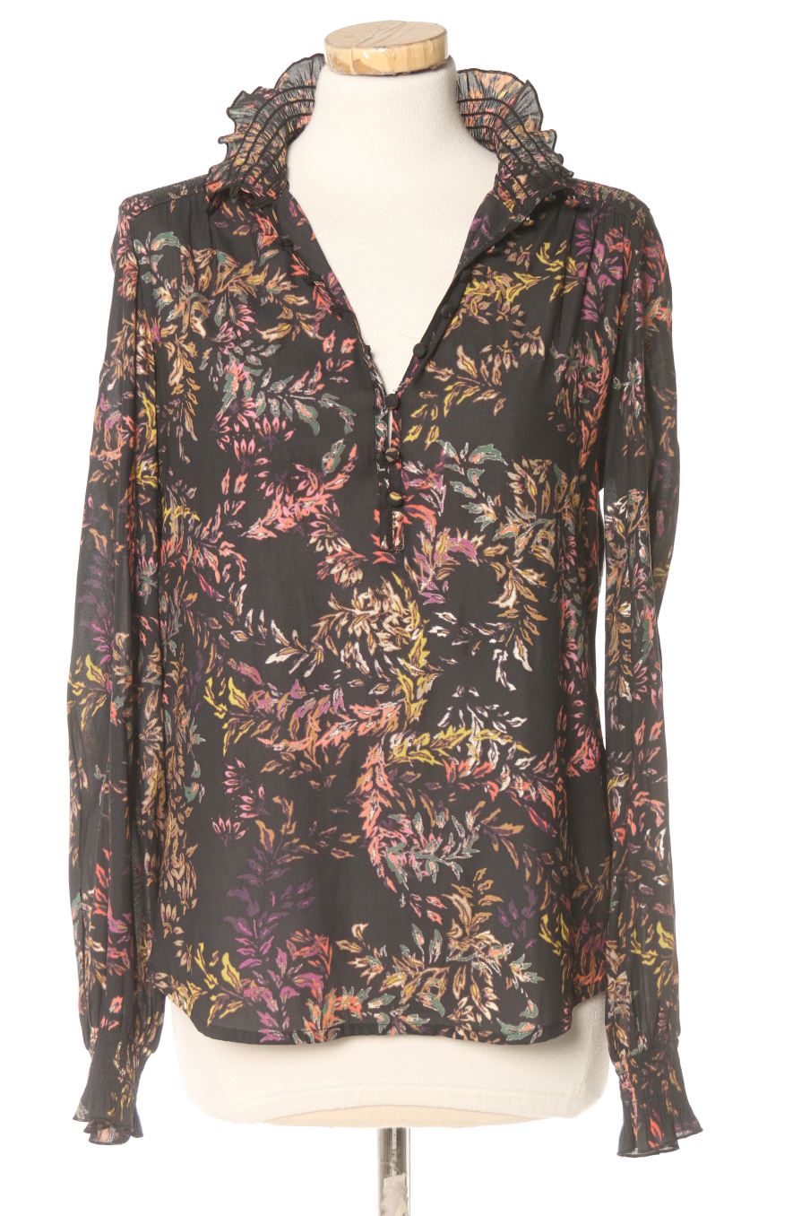 Blusa a maniche lunghe de H&M de la talla S, de color stampato