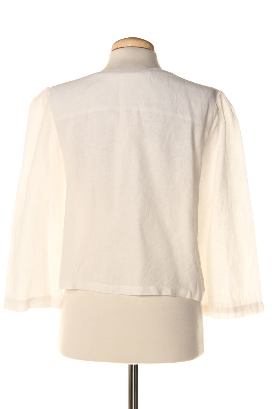Blusa de manga larga de The editors Market de la talla M, de color blanco