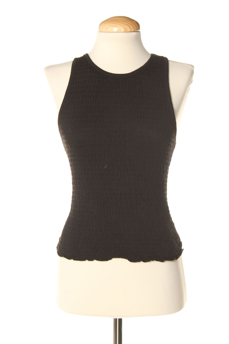 Top Stradivarius de la taille M, de couleur noir
