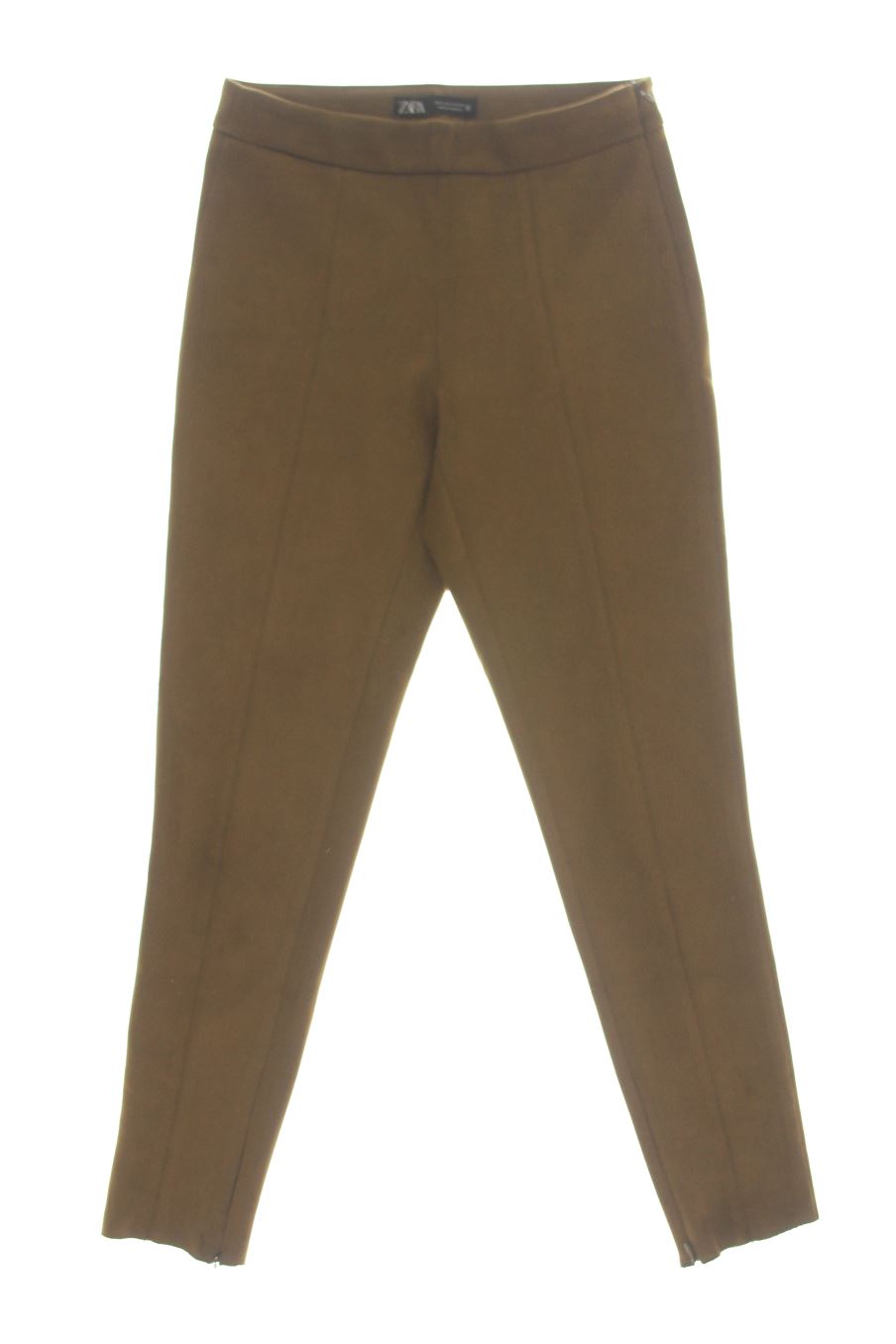 Pantalon Zara de la taille S, de couleur marron