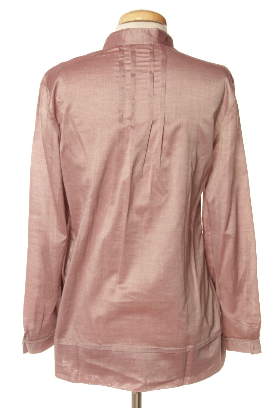 Blouse à manches longues Amitié de la taille 38, de couleur pourpre