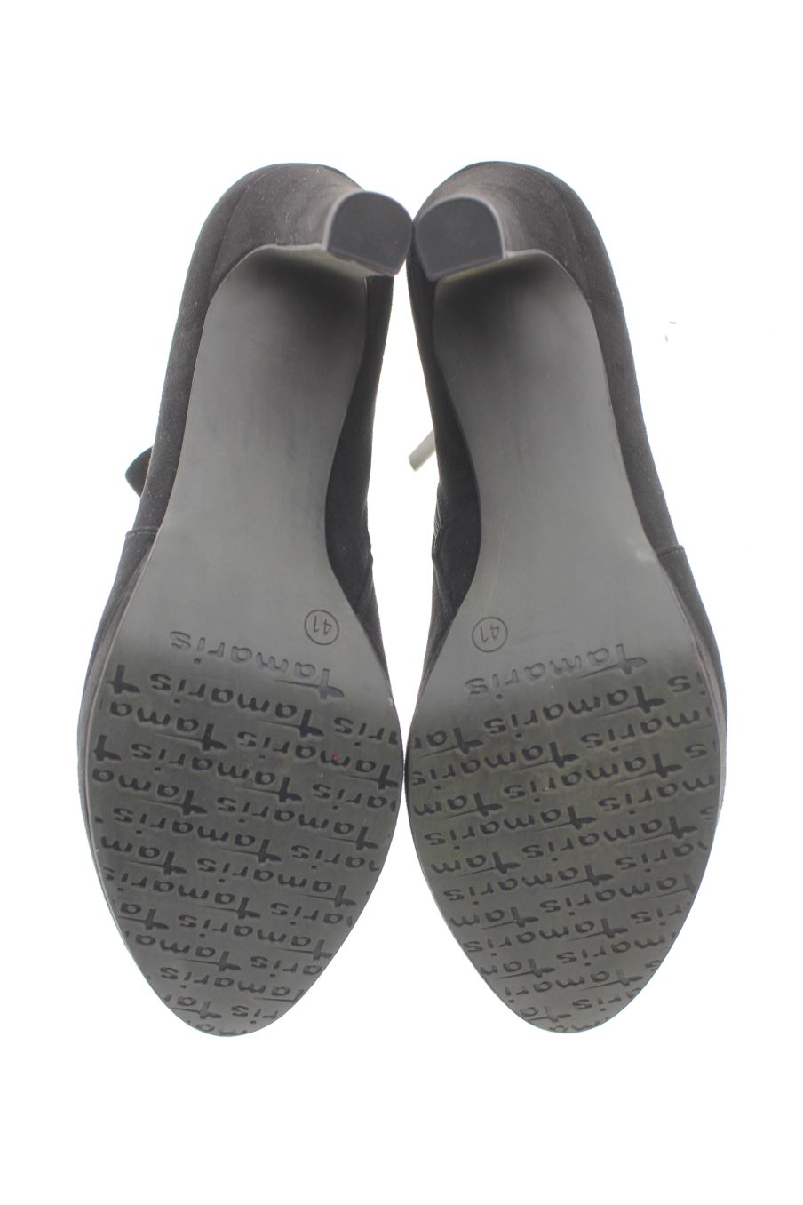 Botines de Tamaris de la talla 41, de color negro de