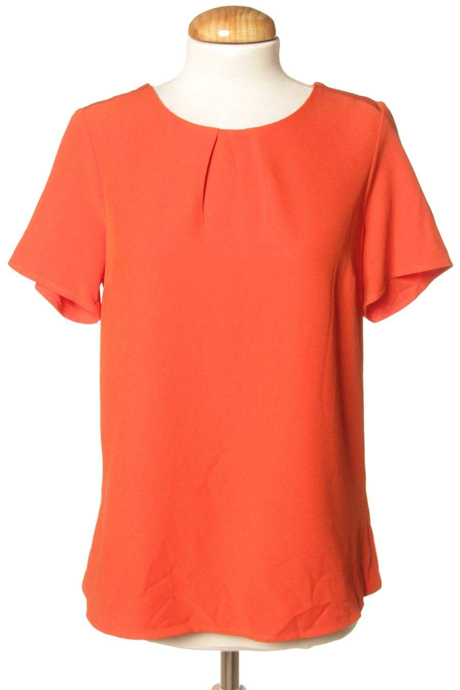 Blouse à manches courtes Vortex Designs de la taille M, de couleur orange