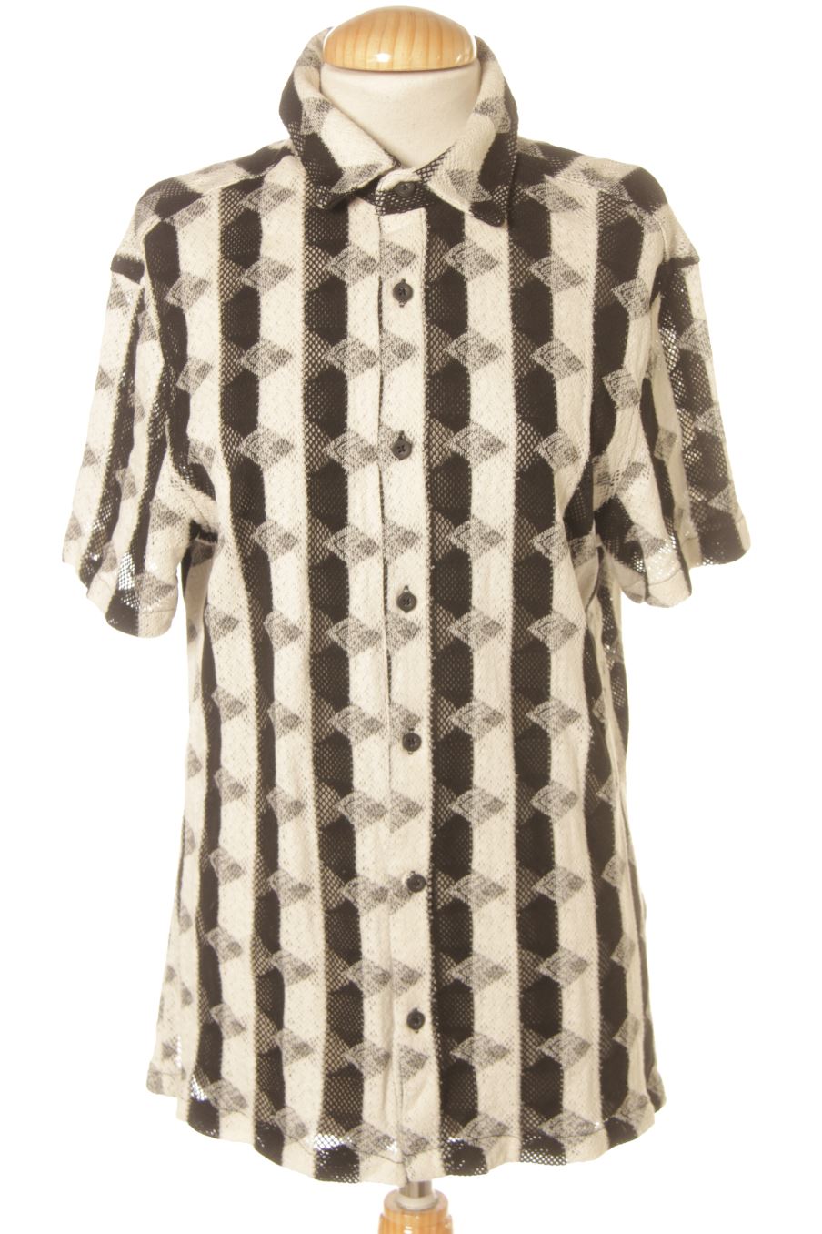 Hemd von Bershka Größe S, Farbe Gestreift, für