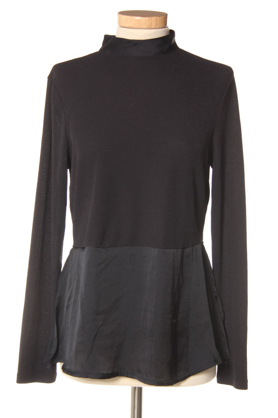 Blouse à manches longues Jacqueline De Yong de la taille XS, de couleur noir