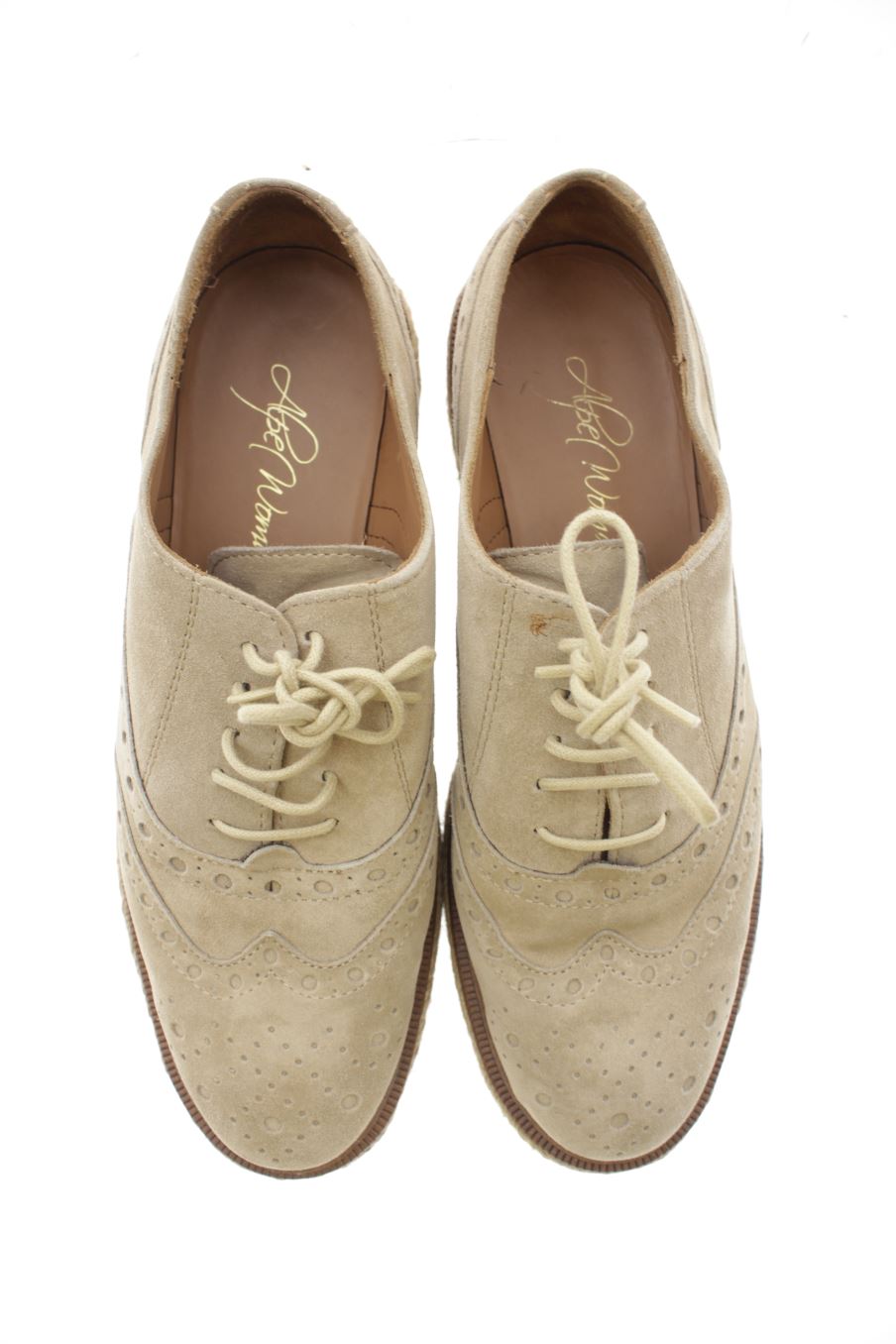 Plataformas de Alpe Woman Shoes de la talla 38, de color marrón de