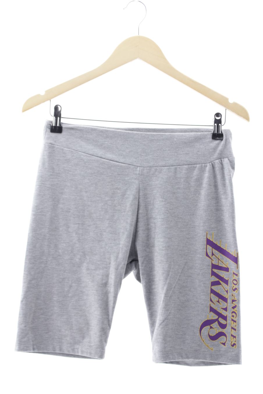 Pantalon corto de deporte de NBA de la talla S, de color gris
