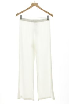 Pantalon Casual 42 BLANCO AZZAHAR