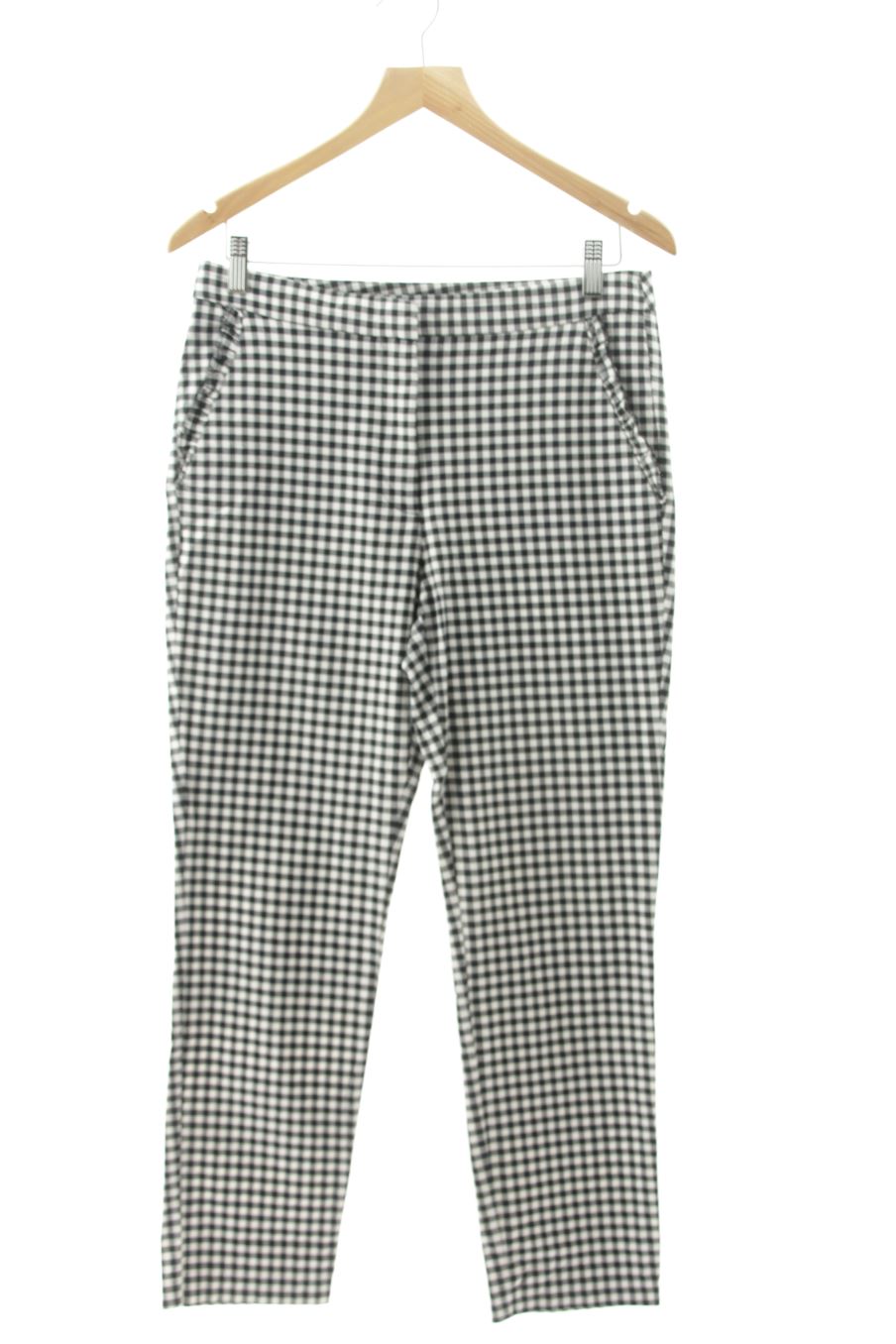 Pantalón de Zara de la talla L, de color cuadros