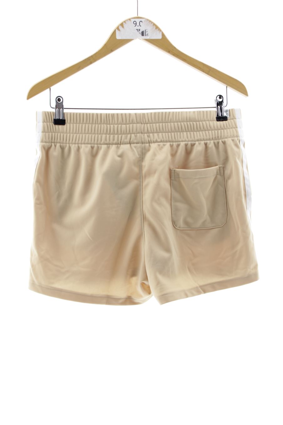 Pantalones cortos de deporte de Adidas de la talla 40, de color beige