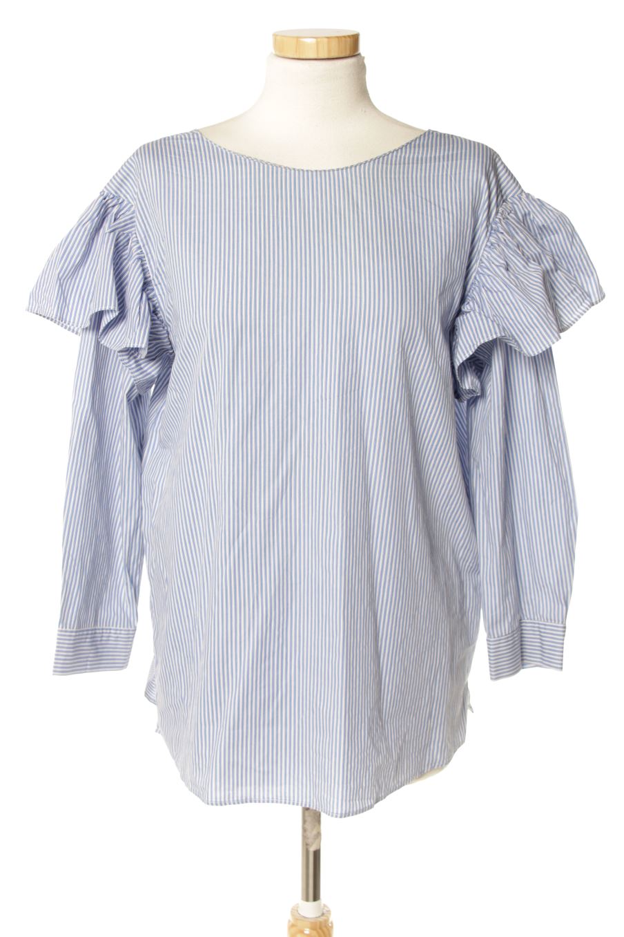Blusa de manga larga de Zara de la talla S, de color rayas