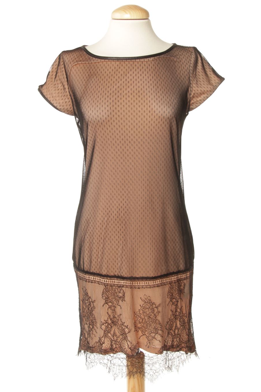 Vestido casual de cop.copine de la talla 36, de color estampado