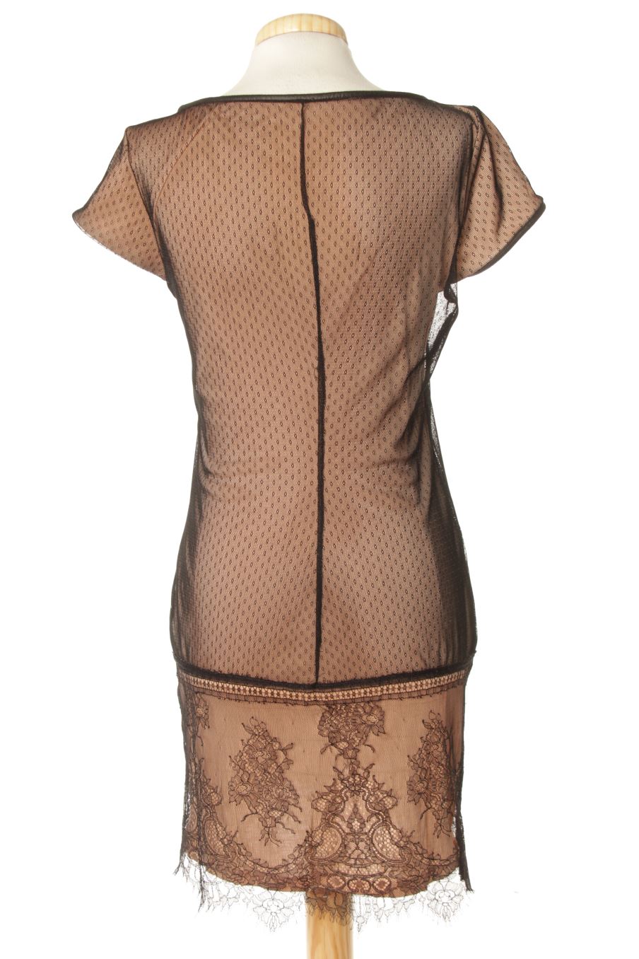 Vestido casual de cop.copine de la talla 36, de color estampado