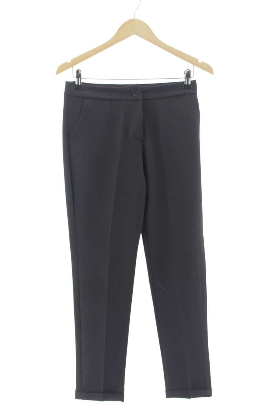 Pantalon SPACCIO de la taille 36, de couleur noir