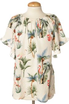 Blusa a maniche corte S X&Y, foto 1 di 2