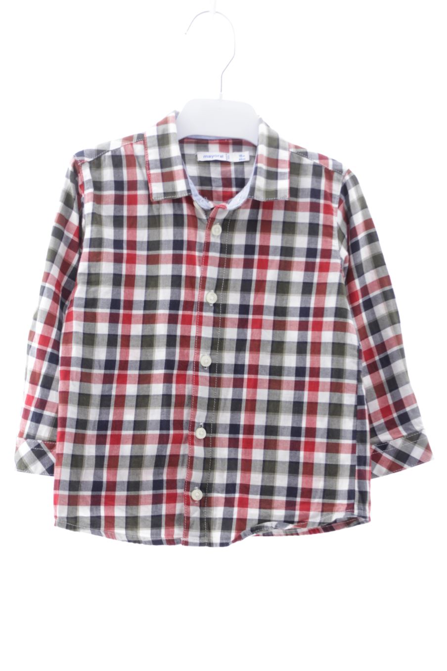 Camicia a maniche lunghe de Mayoral de la talla 18 mesi seconda mano