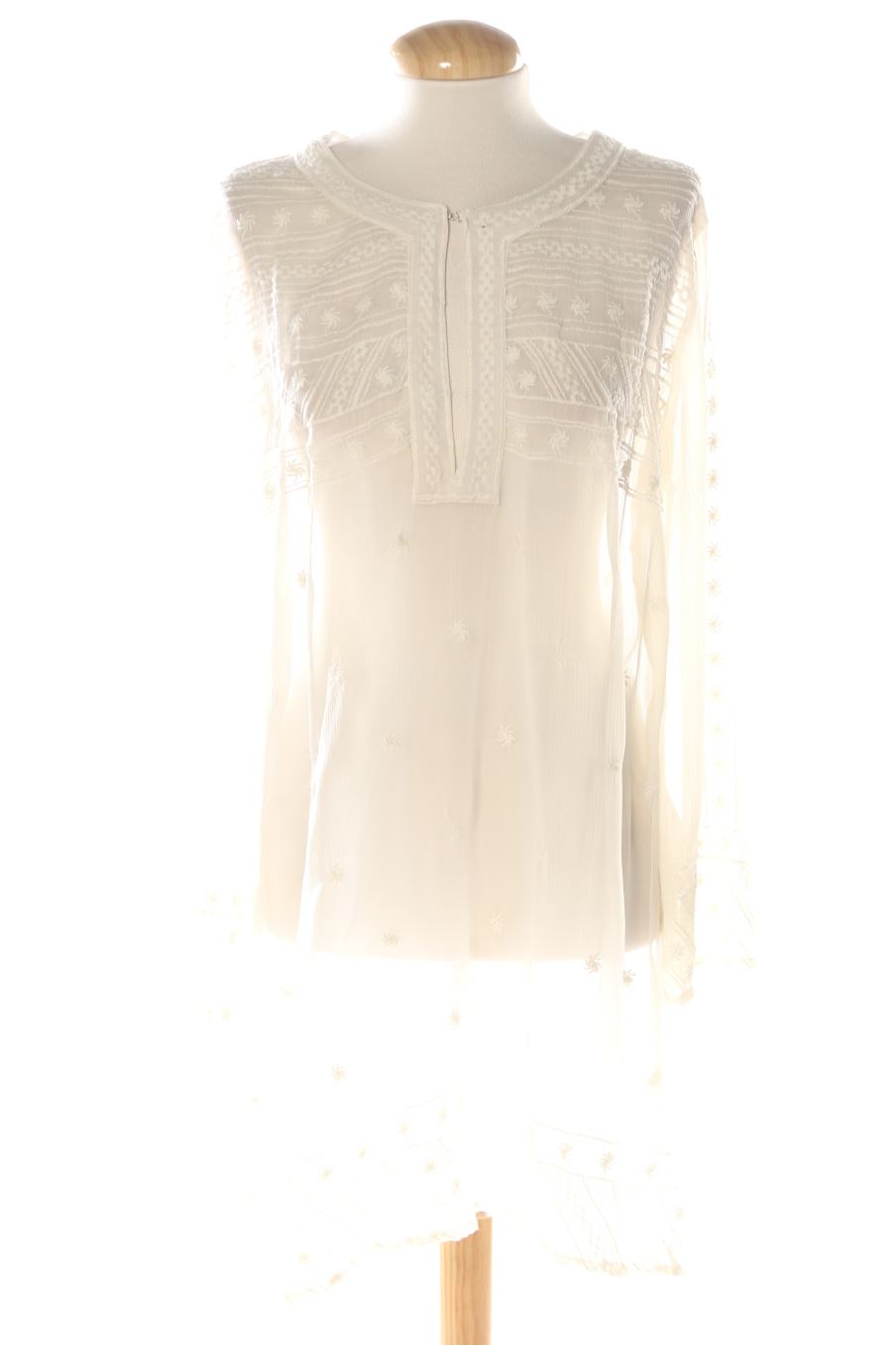 Robe casual Mango de la taille S, de couleur beige