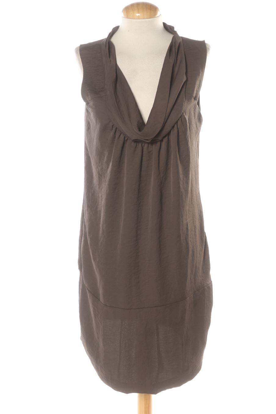 Einfaches Kleid von Zara Größe S, Farbe Grau, für