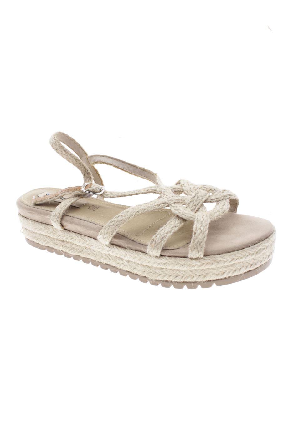 Plataformas de Mtng de la talla 40, de color beige de