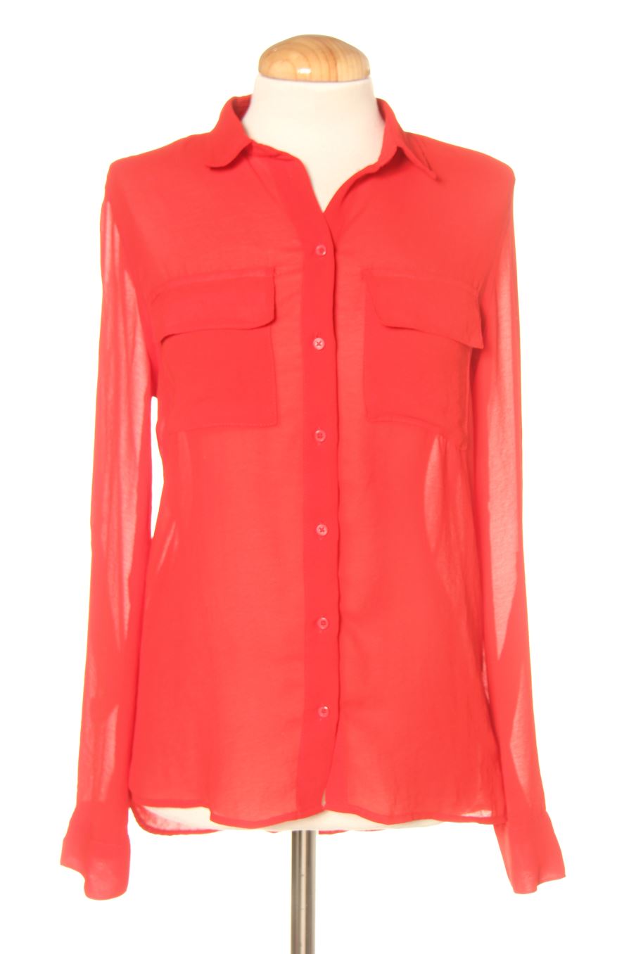 Hemd von Bershka Größe S, Farbe Rot, für