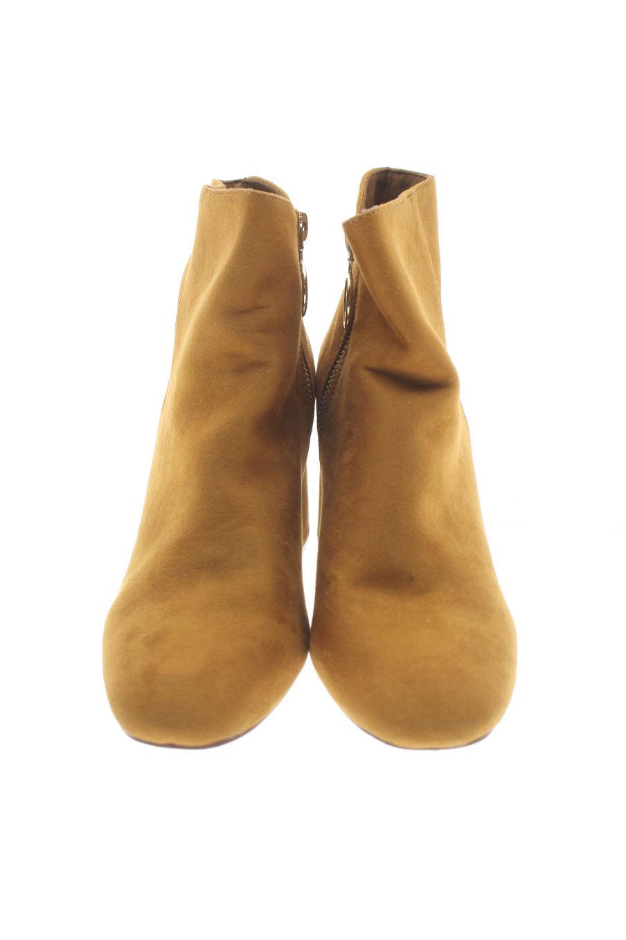 Botines de Zara de la talla 38, de color marrón de