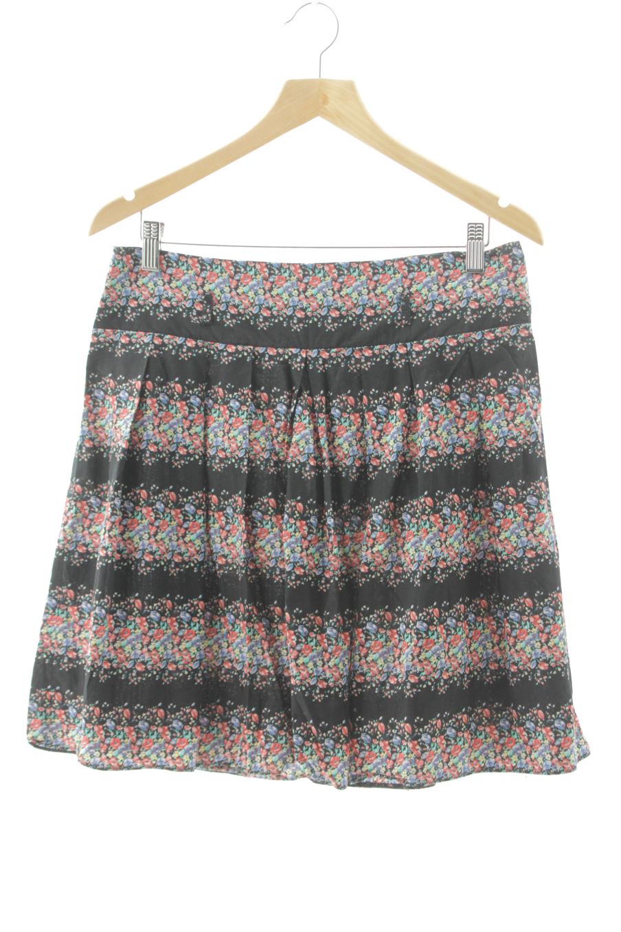 Aufwändiger Rock von Dorothy Perkins Größe 40, Farbe Geblümt, für