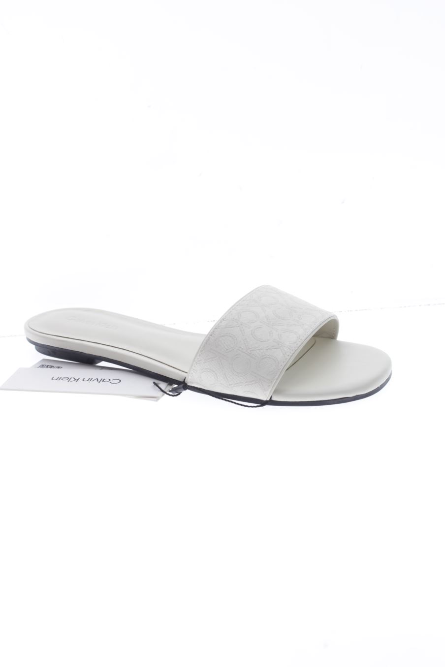 Sandalias planas de Calvin Klein de la talla 37, de color beige de