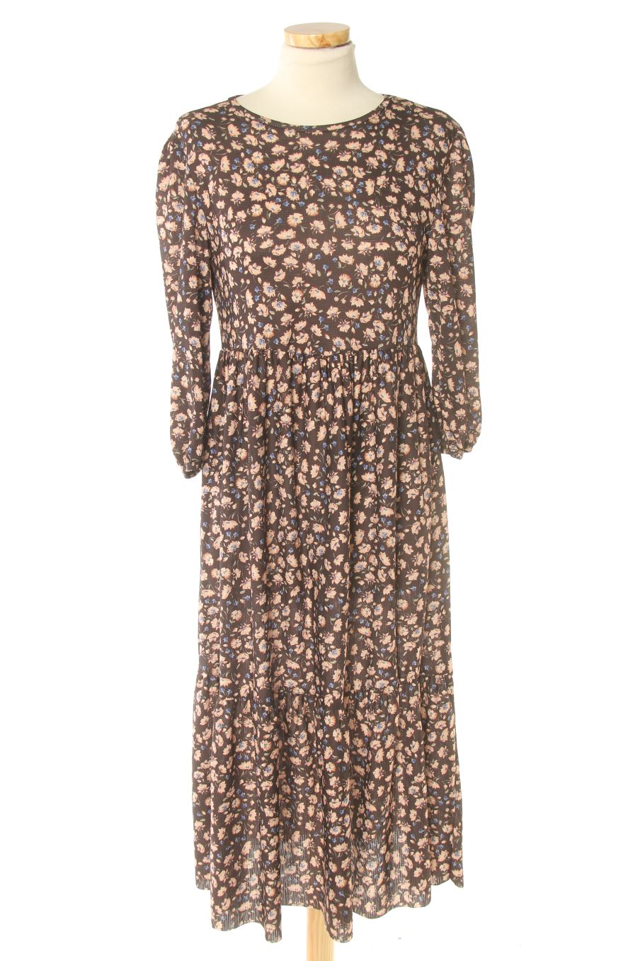 Robe casual Pull & Bear de la taille XS, de couleur fleurs
