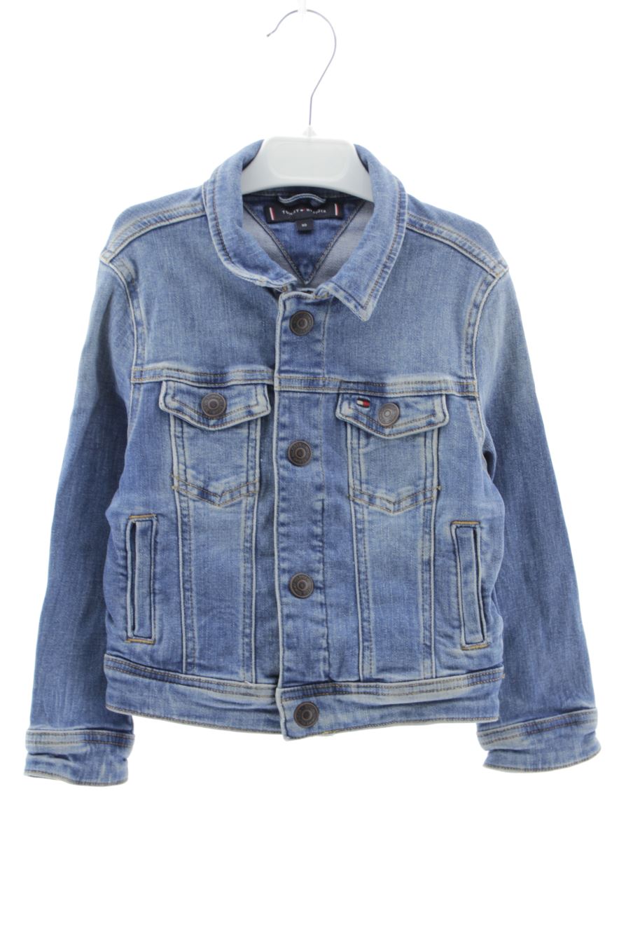 Blouson Tommy Hilfiger de la taille 5 ans de denim de seconde main
