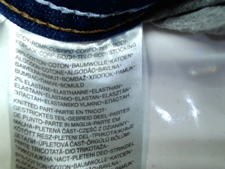 Pantalones cortos de C&A de la talla 44, de color azul de ropa vaquera de premamá