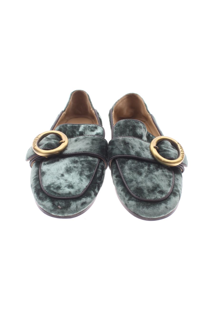 Zapatos planos de Maliparmi de la talla 36, de color verde de