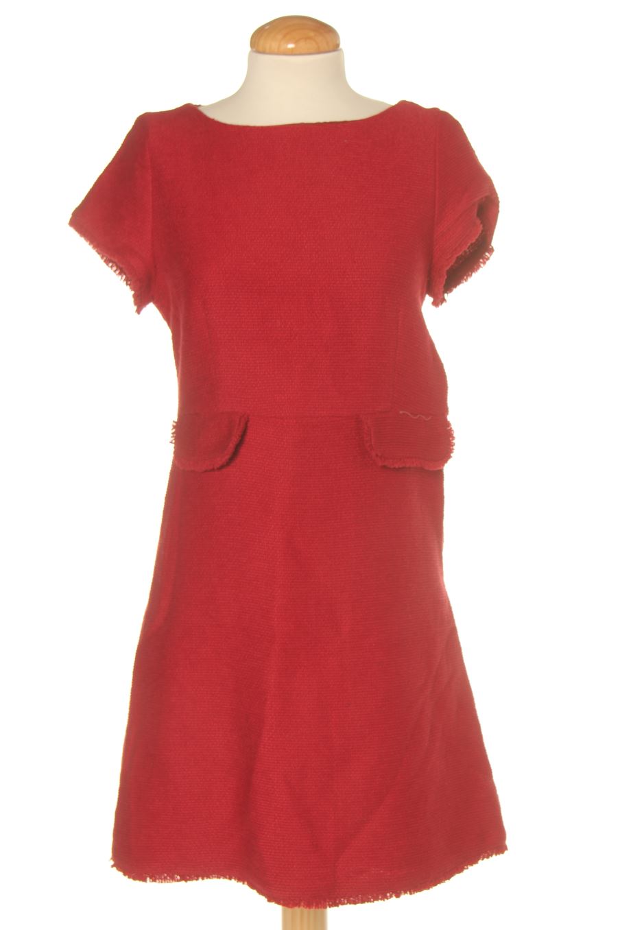 Robe casual Fórmula Joven de la taille 38, de couleur bordeaux