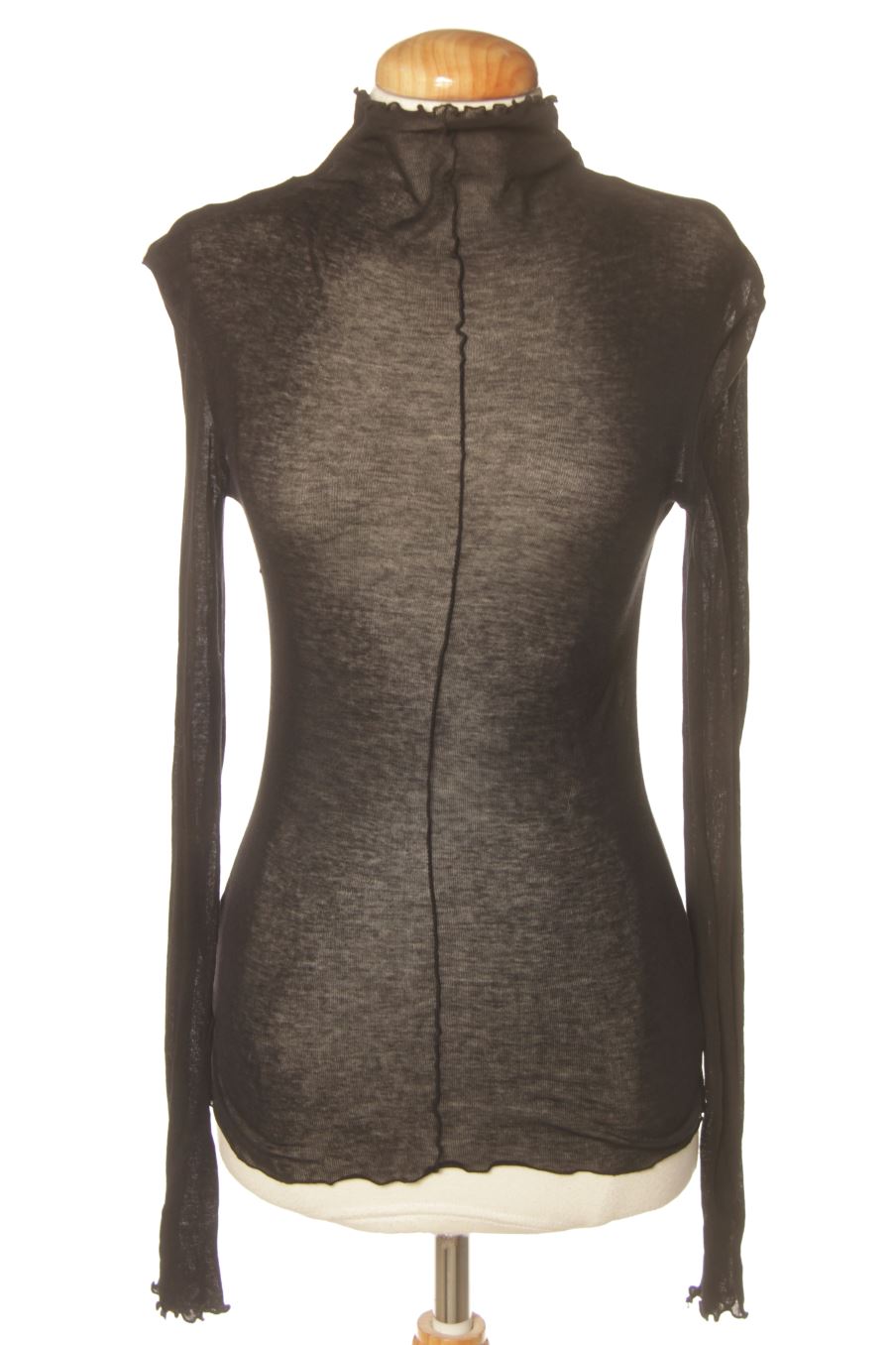Top Zara de la taille S, de couleur noir