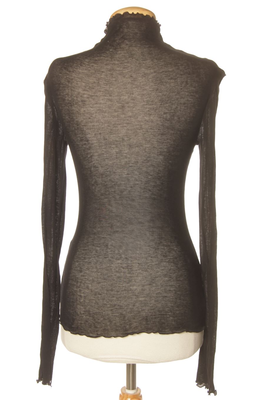 Top Zara de la taille S, de couleur noir