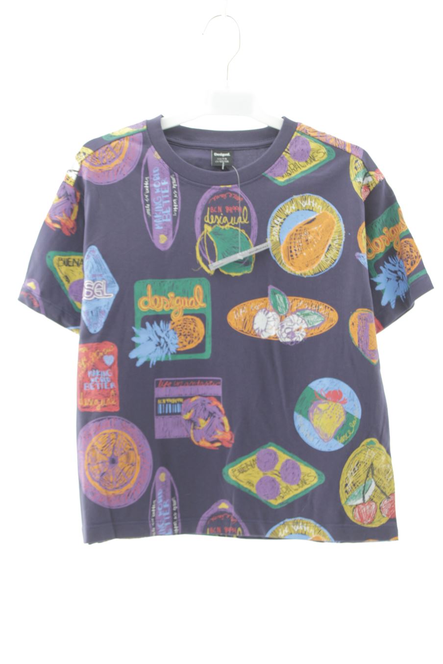 Mit Etikett Desigual Kurzärmeliges T-Shirt Größe 122