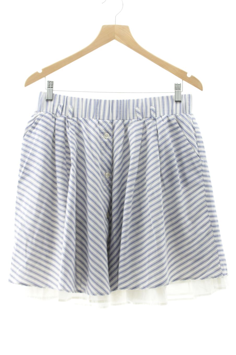 Jupe Zara de la taille L, de couleur rayures