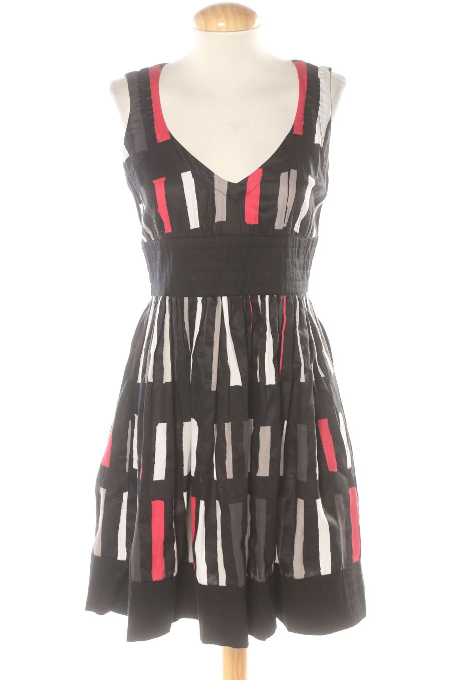 Vestido casual de Mango de la talla S, de color negro