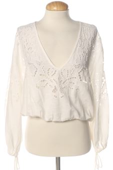 Langärmelige Bluse S Zara, Foto 1 von 2