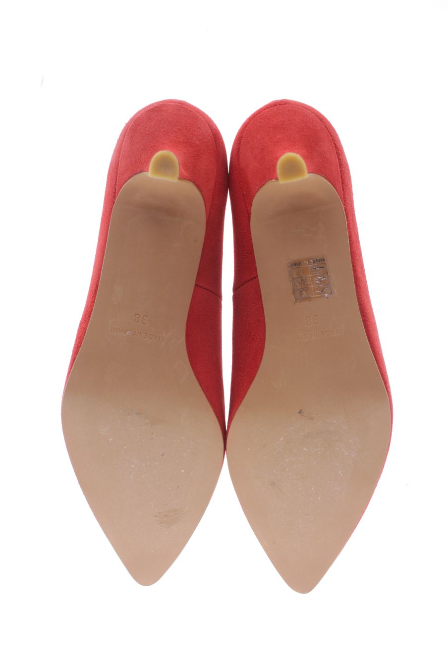 Zapatos de tacon de Apologie de la talla 38, de color rojo de