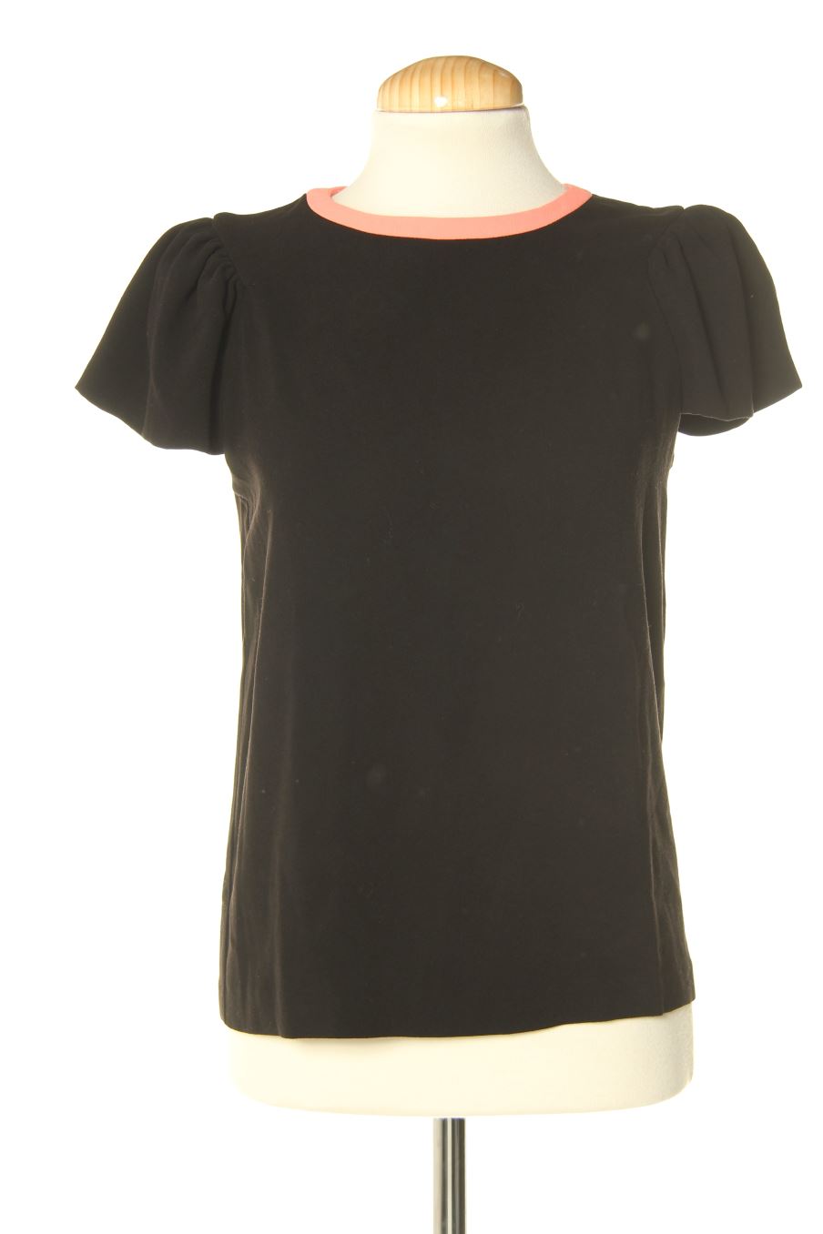 Blouse à manches courtes Maje de la taille S, de couleur noir
