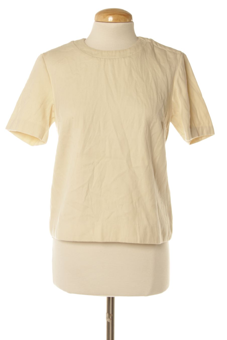 Blouse à manches courtes HENCE de la taille M, de couleur beige
