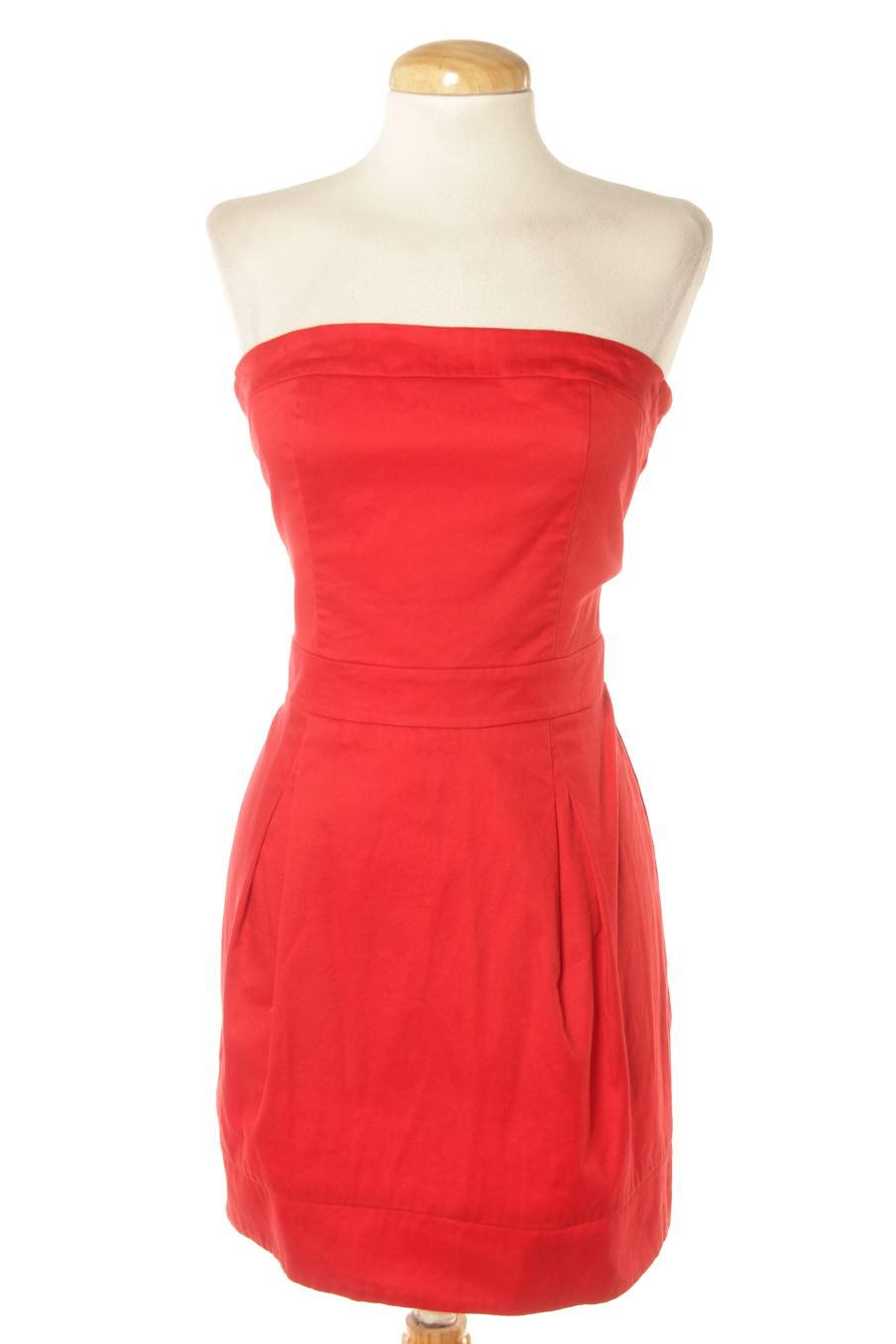 Robe casual Mango de la taille XS, de couleur rouge