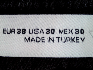 Vaquero de Zara de la talla 38