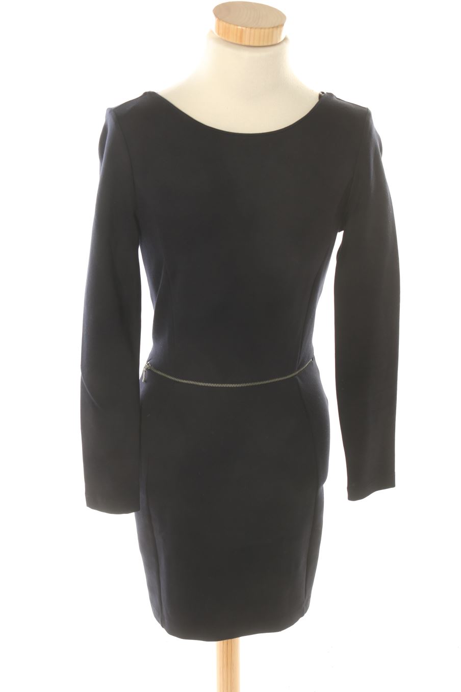 Robe casual Trafaluc de la taille S, de couleur bleu marine
