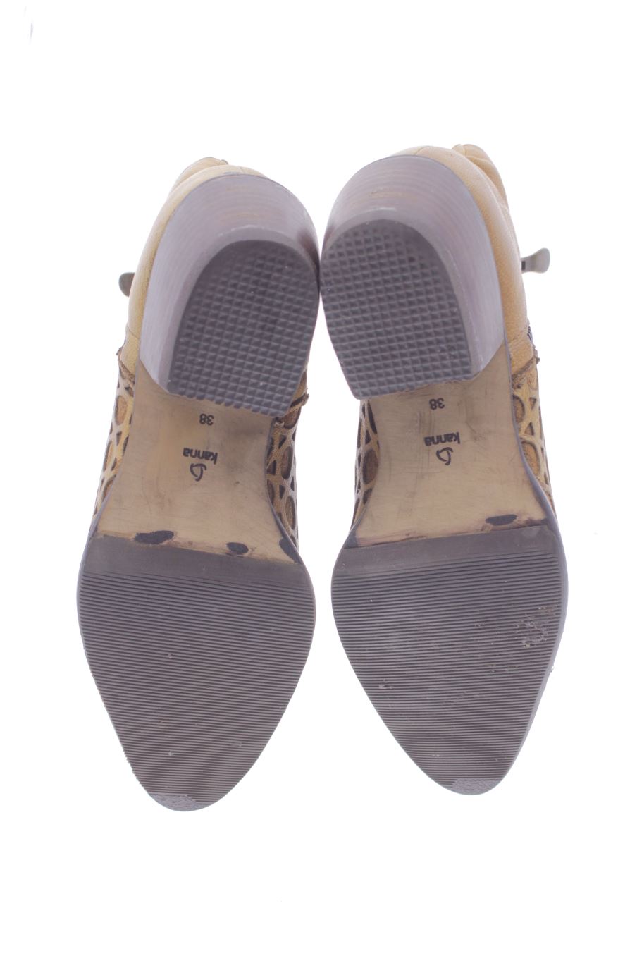 Botines de Kanna de la talla 38, de color marrón de