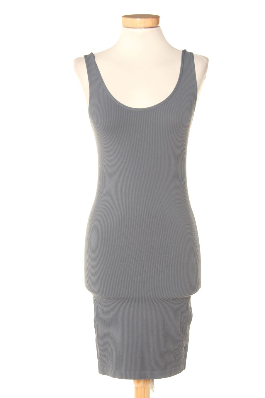 Robe casual Pull & Bear de la taille XS, de couleur bleu