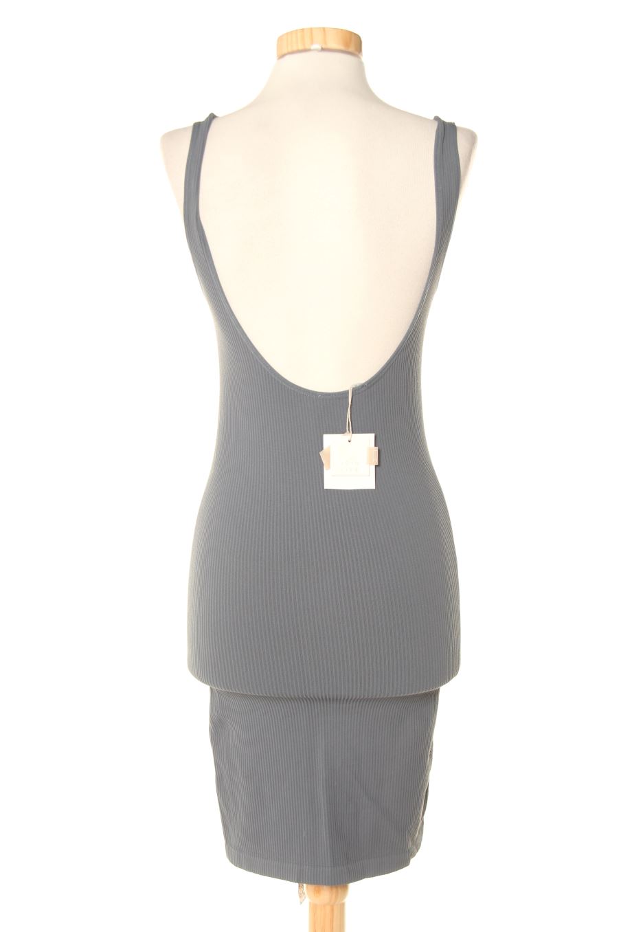 Robe casual Pull & Bear de la taille XS, de couleur bleu